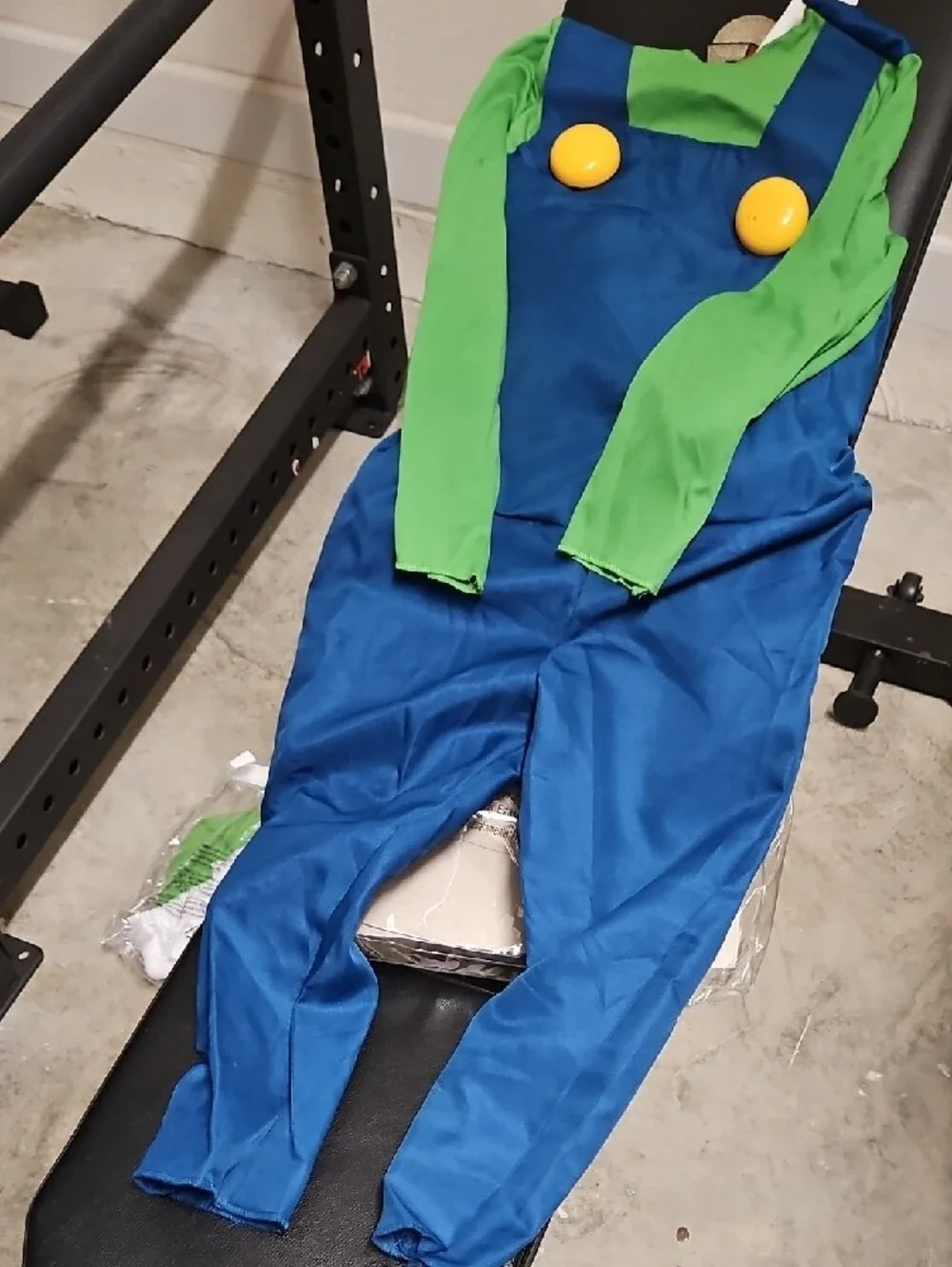 Disguise Luigi Kids Costume - Green and Blue Outfit